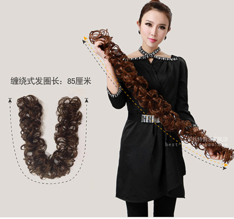 Extension cheveux - Chignon - Ref 235329 Image 38