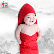 Cuộc sống lâu dài phong phú bé sơ sinh được bao phủ bởi bông em bé chăn em bé chăn mền túi màu đỏ mùa xuân và mùa hè hộp quà tặng