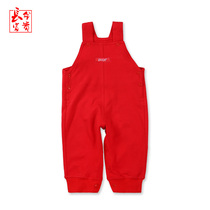 Long-lived rich baby with pants 0-1 years old male and female baby open pants Spring and autumn cotton children out trousers