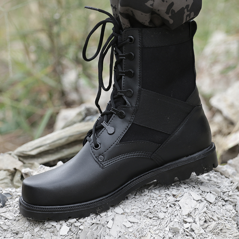 non slip combat boots womens
