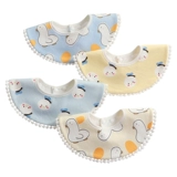 Брендовый скандинавский детский нагрудник, хлопковый водонепроницаемый слюнявчик для новорожденных, скандинавский стиль