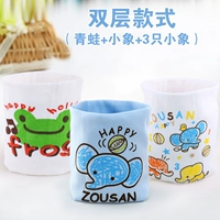 Двойной слой (лягушка+маленький слон+3 слона) подходит (0-1 лет)