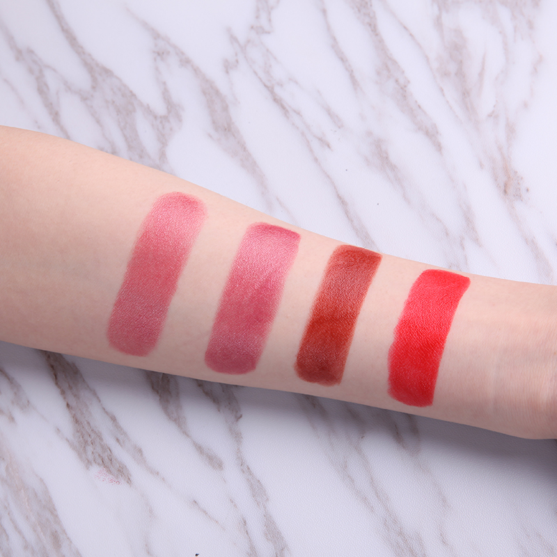 Yabang nhỏ màu đen ống miệng hạt tiêu đỏ bí ngô đỏ dì matte dưỡng ẩm lip balm 301 Zhu đỏ rung son môi 310 black rouge ver 4