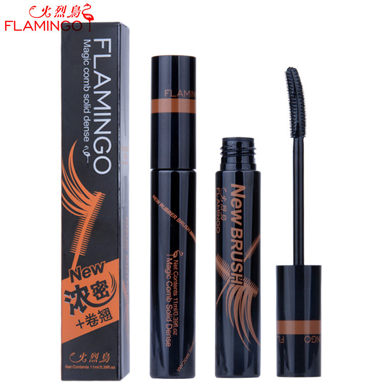 Fire Birds Mascara FIRE BIRDS MAGCOMBS SOLID DENSE SLIM FIBER LONG MASCARA FIBER LONG THICK ROLL UP AND WATERPROOF