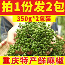 Sichuan specialty Fresh vine pepper Special incense special hemp flower pepper Fresh raw pepper Youyang Hemp pepper Super bulk blue and white pepper