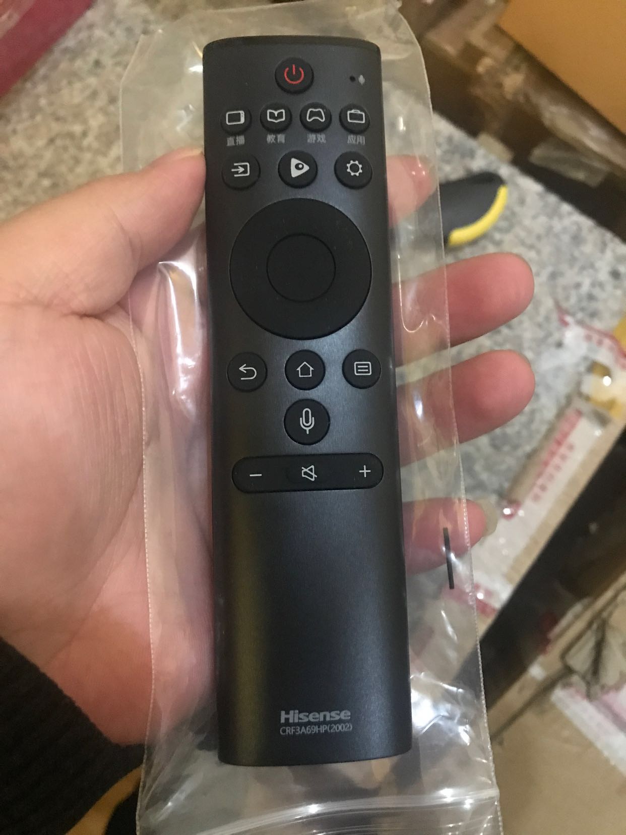 Brand new original SEALETTER TV VOICE REMOTE CRF3A69HP (2002) HZ55E52A HZ65E52A