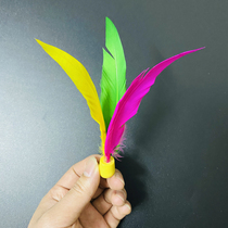 Badminton racket three-hair ball beef tendon ball durable high bouncy ball shuttlecock racket special ball set of 10