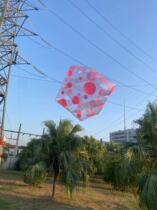 Internet celebrity new high-end quality fashion trend inflatable photo transparent square stool round stool soft and comfortable real manufacturer