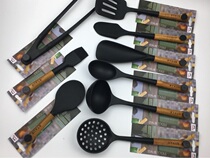  staub Farabao wooden handle silicone kitchen accessories frying shovel steak clip oil brush soup spoon scraper meal spoon