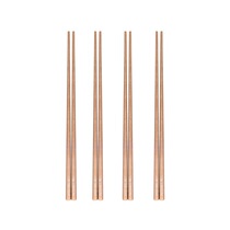  German Shuangliu NOW series chopsticks Stainless steel chopsticks high temperature resistant and not moldy household chopsticks set