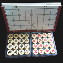 Chinese chess 3CM solid wood chess piece wooden foldable board Entertainment Leisure board game special promotion