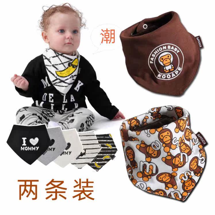 0March baby baby's beautiful mouth baby boy winter triangle boy handsome fashionable cotton siege mouth