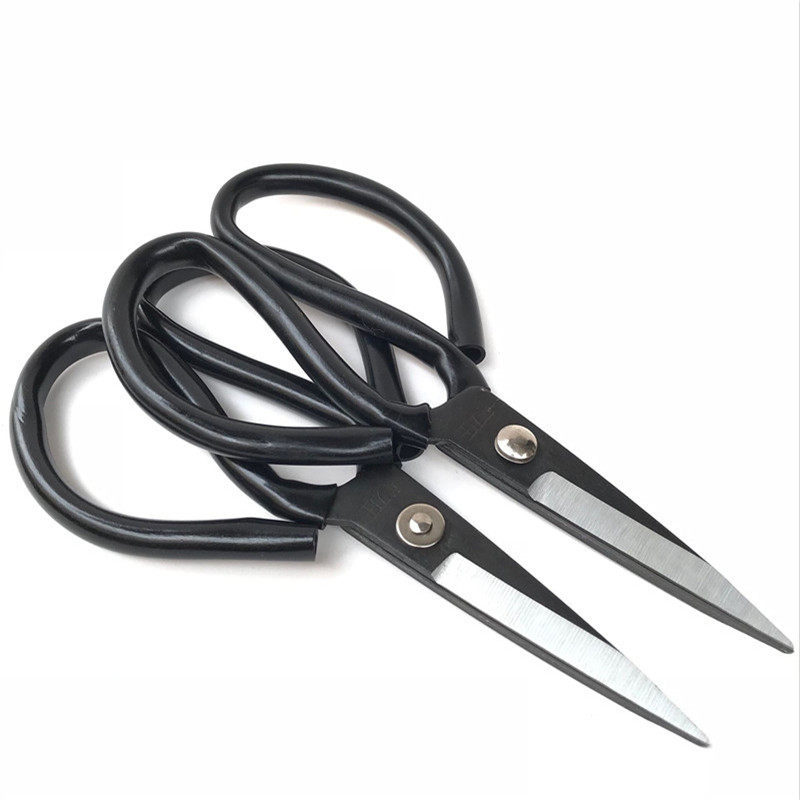 Manufacturer direct selling kitchen knife King 3 Scissors Carbon Steel Civilian Scissors Industrial Leather Scissors Home Big Scissors