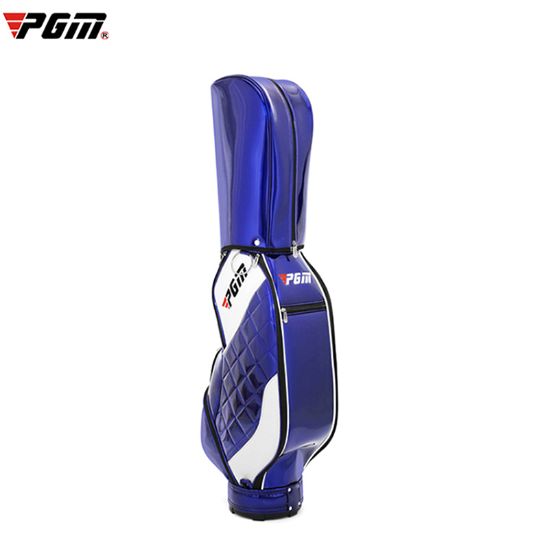 Golf Bag Lady 2021 New Large Capacity Crystal Leather Lady Standard Ball Rod Bag Light Wear Resistant Waterproof