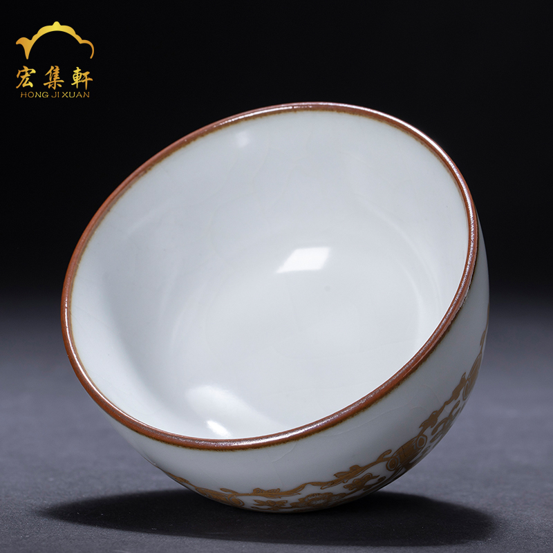 Ru up market metrix who cup single cup cup your porcelain jingdezhen ceramics slicing the glass sample tea cup kung fu tea tea