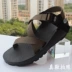 Giày sandal đế bệt nam đế xuồng mùa hè Hàn Quốc ngoài trời Sandal