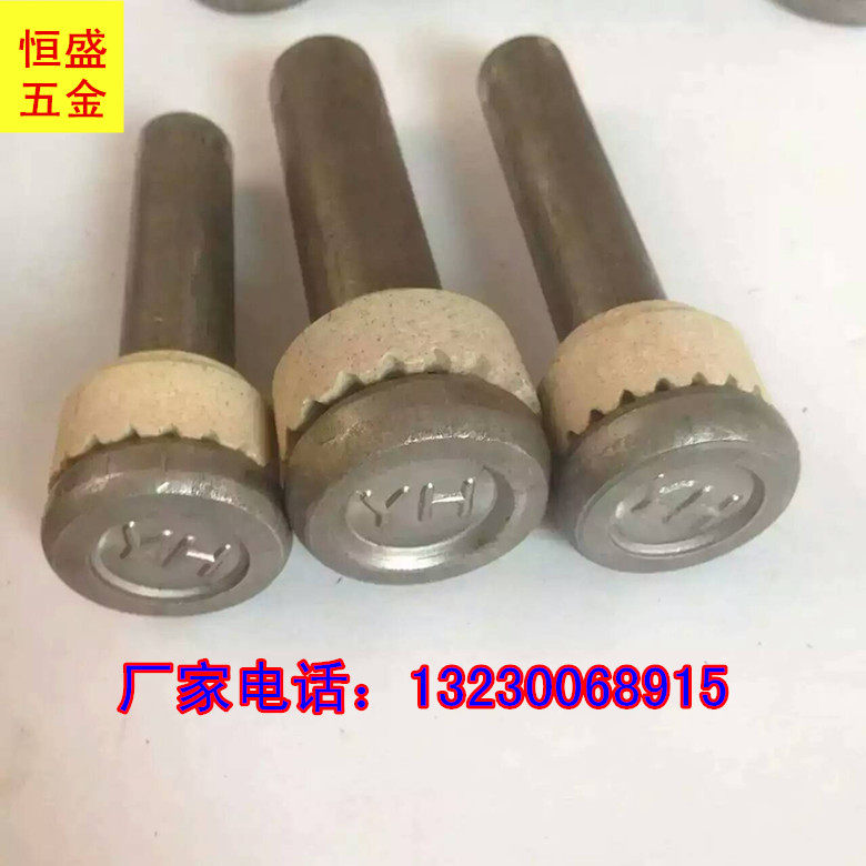 Current Goods Supply Steel Structure Welded Nail Cylindrical Head Shear Pin Bolt M16 Full Series GB10433 Standard