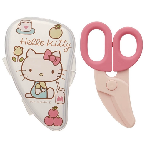 Некерамические японские ножницы для детского питания, пластиковые ножницы для младенцев и детей младшего возраста для резки мягкой и гнилой лапши и мяса рыбы.