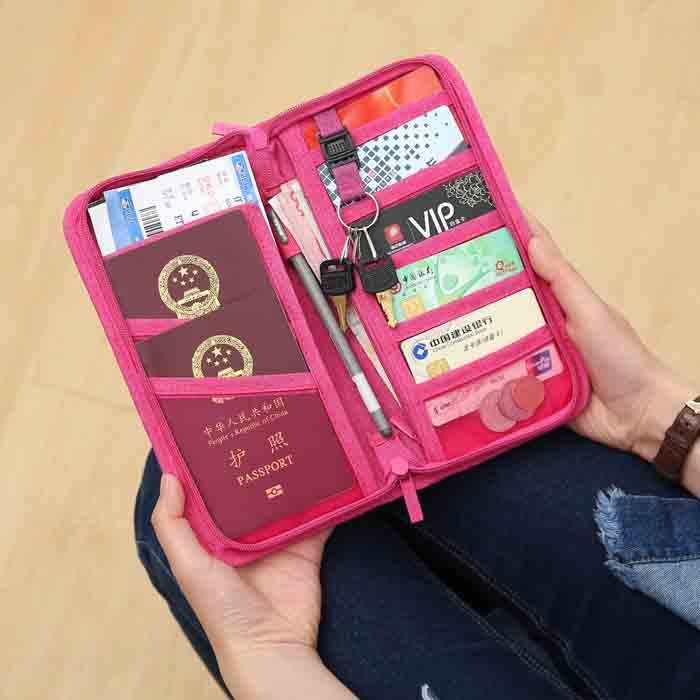 护照保护套 护照包证件收纳包多功能证件袋护照夹出国旅行过关
