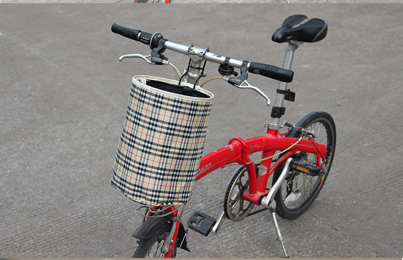 Panier pour vélo en toile - Ref 2257658 Image 9