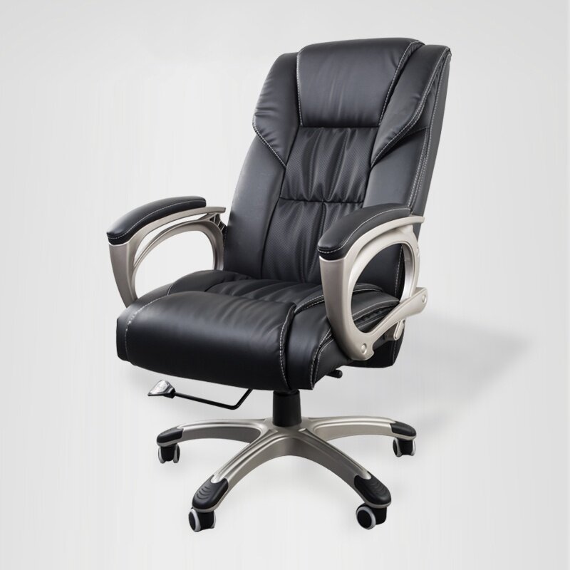 Computer chair office chair home lift reclining boss chair chair manager chair leather art study seat