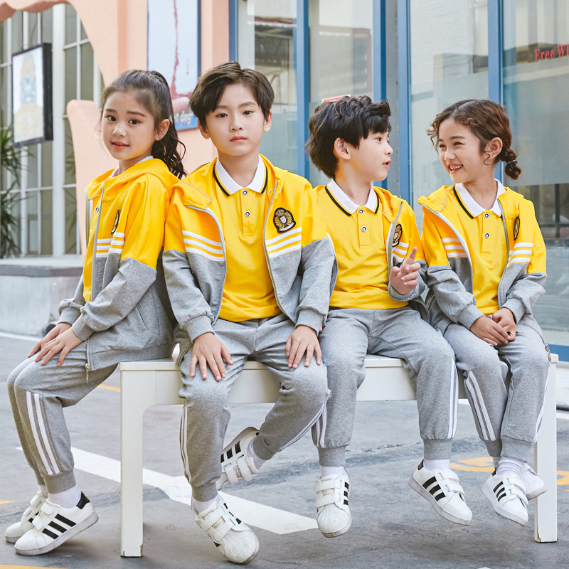 Kindergarten Garden Clothing Spring Autumn Suit New Winter Sports Three Suits Children Class School Uniform for Primary School Children