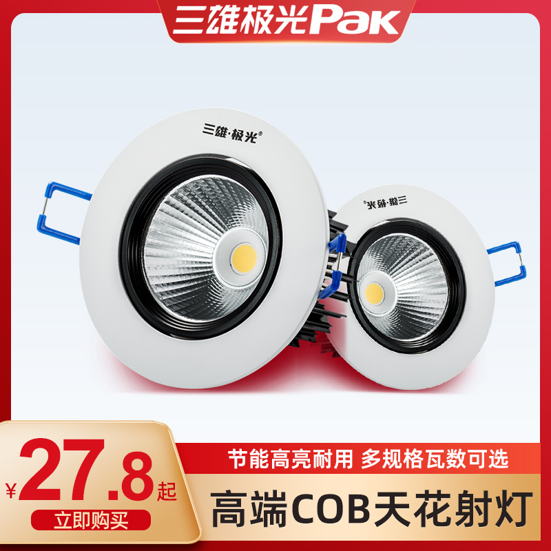 Three Majors Auris Stars Morning LED Ceiling Light Clothing Shop Full Bedroom Living Room 3W6W Bulleye Light LED Spotlight