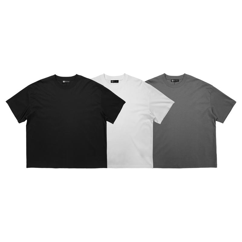 Epower Presents "Silk Loose Tee" Lenzing Modal Blend Silhouette Short-Sleeve T-Shirt