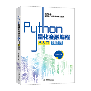 正版 Python量化金融编程从入门到精通 丁奉乾 著 编程语言与程序设计 办公自动化软件 程序设计 Python北京大学出版社