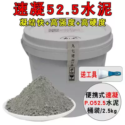 Cement fast coagulant quick drying quick setting cement Portland po52 5 high grade 525 waterproof repair loopholes