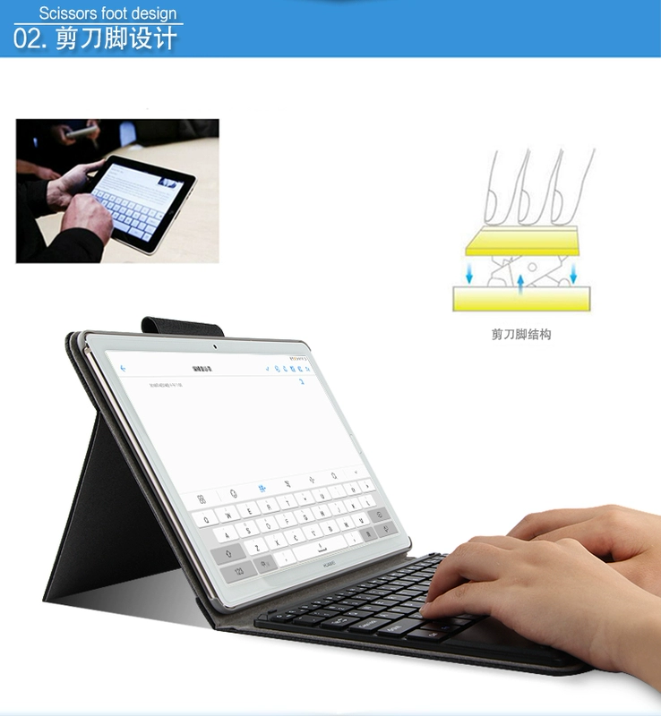 Huawei M5 10,8 Yingcun M5 Pro bàn phím Bluetooth bàn phím không dây và chuột M5 Tablet PC bảo vệ tay holster CMR-W09 / AL09 / CMR-W19 / AL19 bàn phím toàn cho M5pro - Phụ kiện máy tính bảng