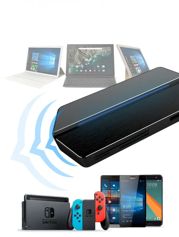 Dài bến tàu Yu mở rộng Microsoft Surface Go Book 2 kết hợp máy tính xách tay tablet USB-C HDMI docking VGA adapter máy chiếu kết nối với màn hình truyền hình cáp - USB Aaccessories