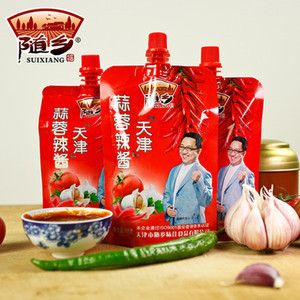 随乡天津特产蒜蓉辣酱火锅香辣调味酱