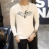 Thanh niên dài tay t-shirt mùa thu quần áo nam Hàn Quốc phiên bản của xu hướng của học sinh trung học đẹp trai phần mỏng Slim quần áo cá tính ...