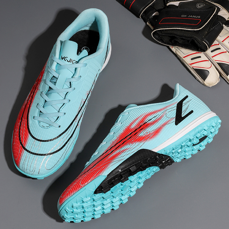 Mbappe Color KM Assassin Breaking Nails Race Training Football Shoes MG Short Nails Students Children Long Nails TF Football Shoes