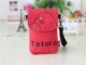 Mô hình nổ 6plus treo cổ túi xách điện thoại di động còng túi Messenger 6 inch ví vải cô gái túi nhỏ dễ thương ví nữ hàng hiệu