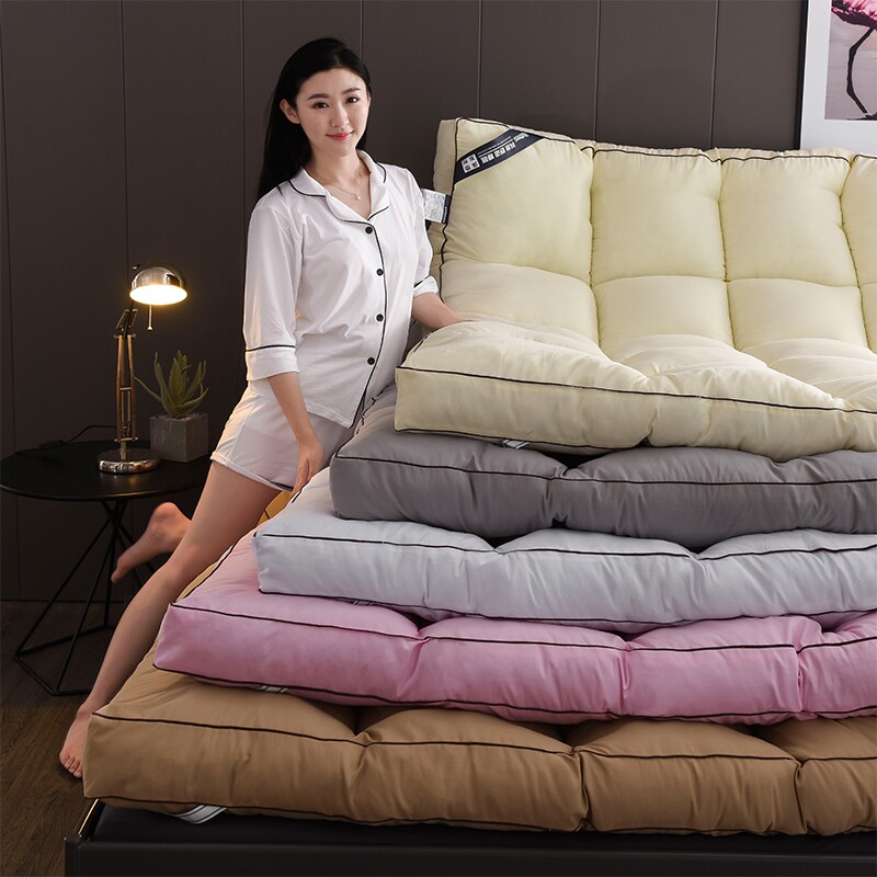 Warm-thickened down-velvet mattress 1 8m bed bedding 0 9m cushion quilted by double 1 5 m student dormitory tatami 2