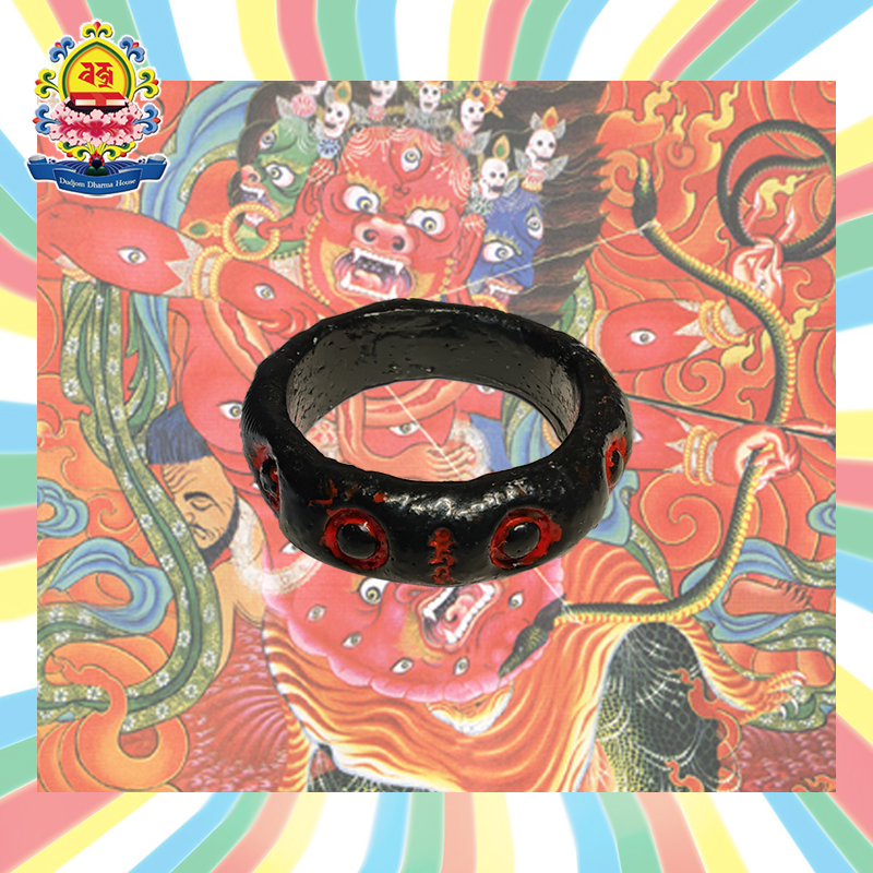 Bhutan's Dunbead Yogyakarta's Protective Law Nine Eyes Shine on Giant Yoga SangyeWangdi Rinpoche-Taobao