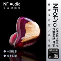 NFAUDIO Ning Fan NF6Pro multi-action Iron custom earphones lettering handmade stage professional ear return recording