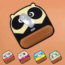 Biyou beauty mouse pad female ins Wind wrist mouse pad small animation personality creative hand mouse pad secondary office e-sports game mouse pad Apple Notebook Mouse Pad
