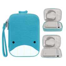  Mobile hard drive storage bag Multi-layer double-layer cute hard drive bag Suitable for Lian F309 Western Digital wd Seagate Seagate Toshiba A3 B3 hard drive protective case shockproof and anti-fall