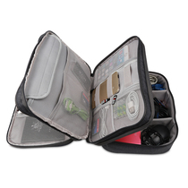 BUBM multi-function digital storage bag data cable finishing bag tablet computer storage bag Power bag large