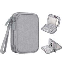 bubm mobile hard disk bag Seagate hard disk bag Western Data protection bag 2 5-inch hard disk storage bank U shield U disk bag finishing bag Travel storage Xiaomi 10000 charging treasure bag