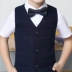 Cậu bé ăn mặc mùa hè ngắn tay vest phù hợp với trang phục ngày của trẻ em đàn piano hiệu suất quần áo trong hoa cô gái ăn mặc thời trang cho bé Váy trẻ em