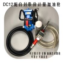 Explosion-proof gasoline pump Pumping pump DC self-priming diesel gasoline dispenser pump DC12V24V explosion-proof refueling machine