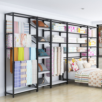 Four-piece quilt pillow home textile shop display rack display cabinet bedding container storage shelf fabric rack