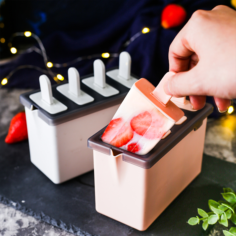 Ice box freezer ice cream mold household popsicle popsicle ice cream frozen ice cube box sorbet ice box homemade