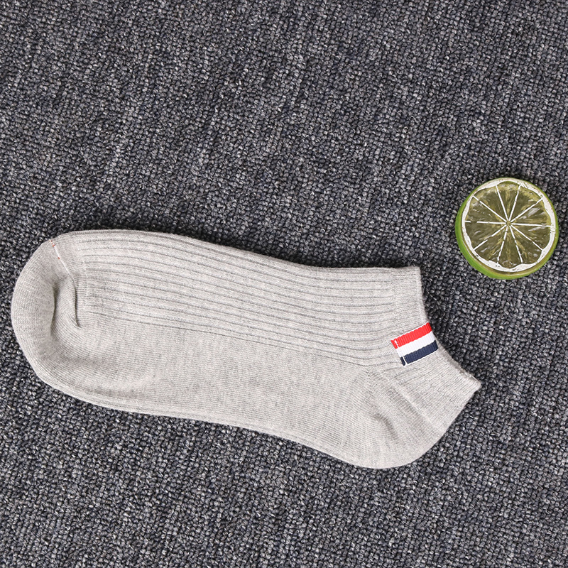 Les đẹp trai t vớ nam và nữ vớ vớ thấp để giúp vớ cotton thấm mồ hôi vớ thể thao nông miệng vớ vô hình gió trung tính - Vớ bông vớ nữ