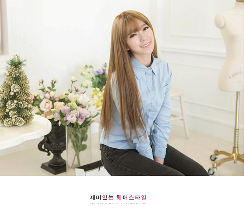 Perruque Long cheveux raides - Ref 2611446 Image 19