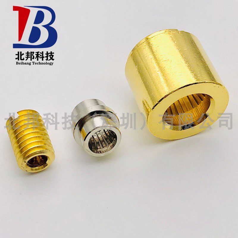 现货供应 冠簧通孔 PCB板连接器3.0|4.0|6.0|10.0冠簧端子铜针母